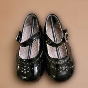 Stride Rite Mary Jane (Girl) Shoes Black Size 5.5 W